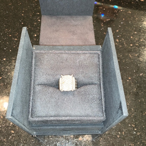 David Yurman Wheaton® Ring Diamonds size 5.75 - Picture 6 of 12